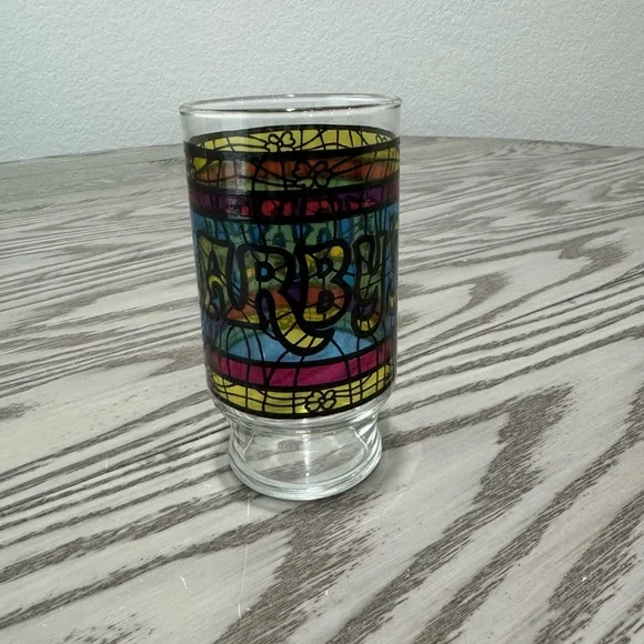Vintage Arby’s Stained Glass Tumbler Cup - Picture 6 of 6